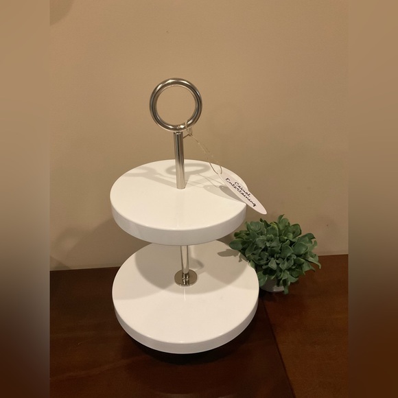 NWT Double Tiered Tray Stand 🪴 - Picture 3 of 5